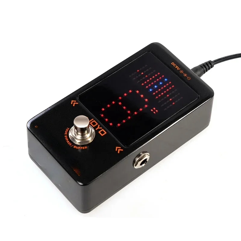 Hot SalesJF-19 Buffer Tune Guitar Pedal Built-in Buffer Accurate Tuning True Buffer Mode Pedal Effects For Electric Bass Guitar