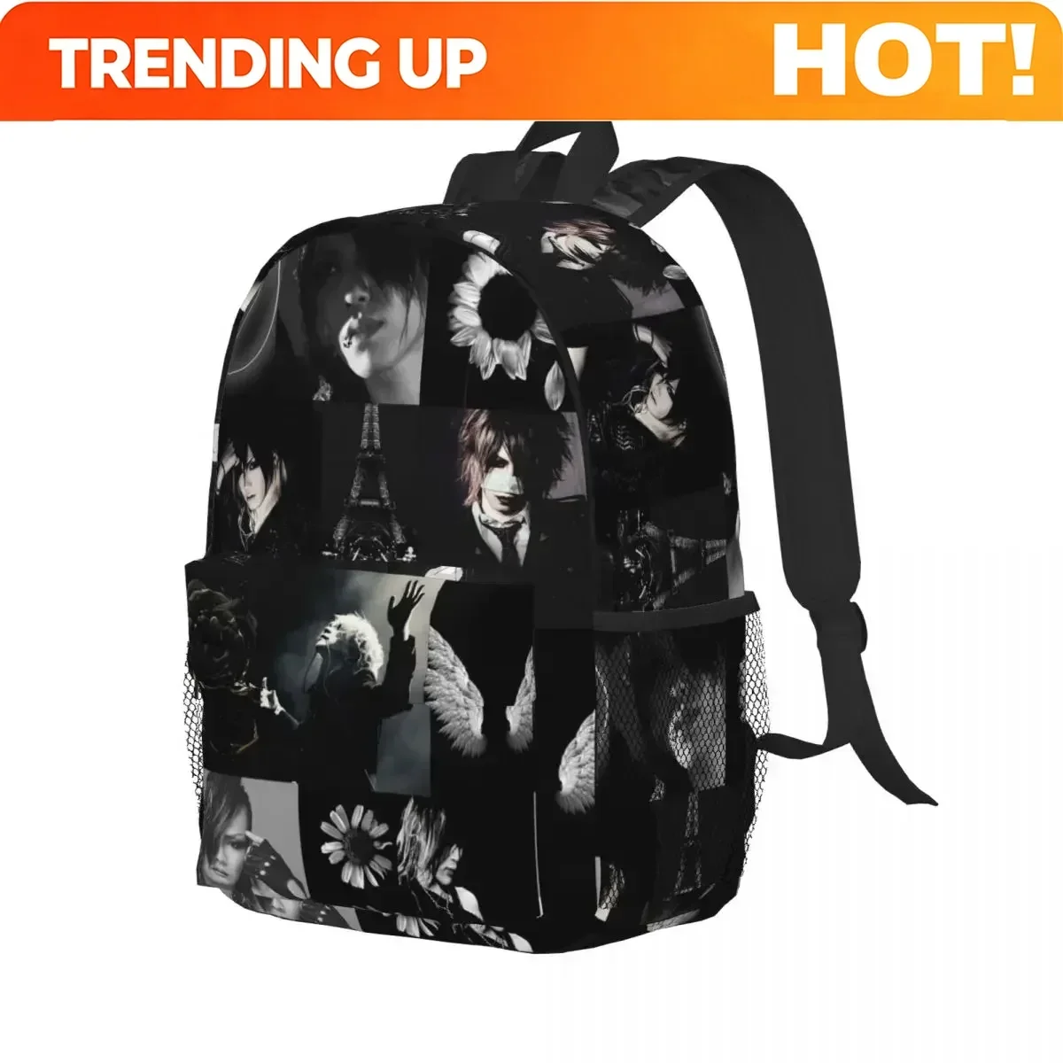 Custom Bag The Gazette Backpack Student Boys Girls BookBag Children School Bag Computer Shoulder Bags For Men Women