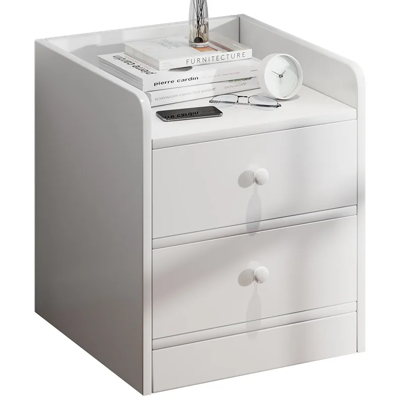 

Bedside table simple modern mini small storage simple bedroom small size bedside cabinet