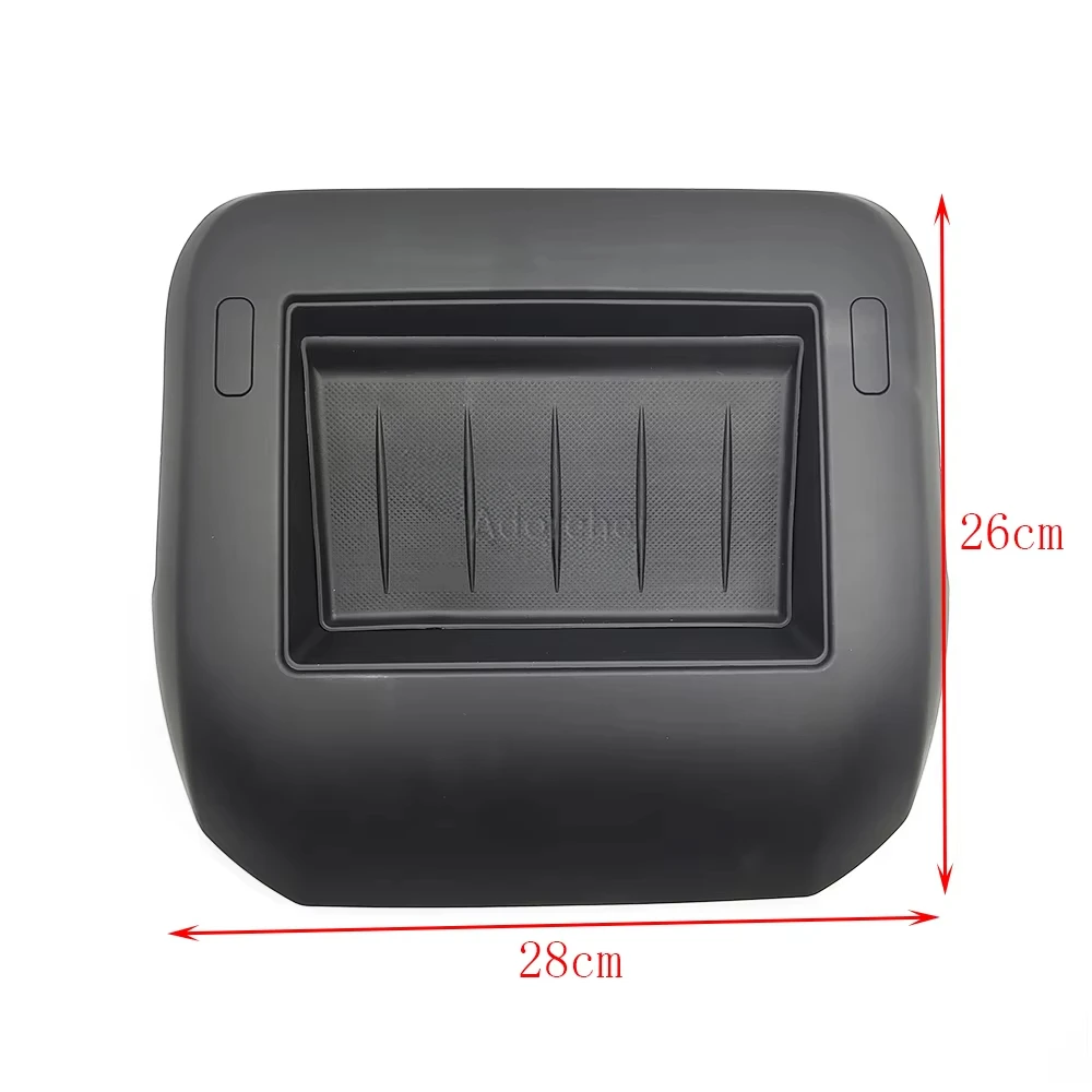 Car Dashboard Clutter Box Center Control Cover Storage Box Navigation Frame Middle Plug Cover Storage Box Fit for Peugeot 3008