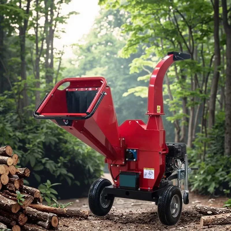 

Hot Selling Engine Wood Crusher Chipper Machine Portable Tree Shredder Branch