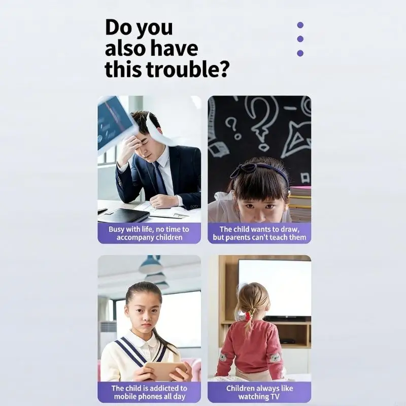 Educatief tekenrobotspeelgoed voor kinderen Stimuleer creativiteit en ontwikkel fijne motoriek met 100 kunstkaarten A2UB