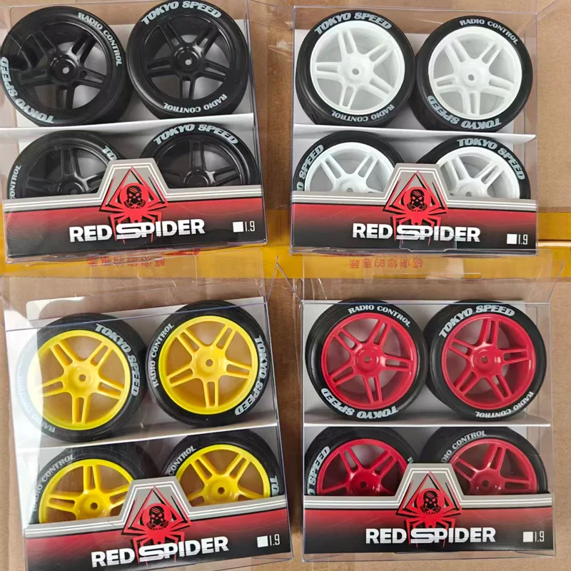 1/10 RC Rennreifen Felgen Naben-Sets 12mm Sechskant für 1:10 RC On-Road Auto Tamiya TT01 TT02 XV01 XV02 PTG-2 TA06 HSP HPI Kyosho