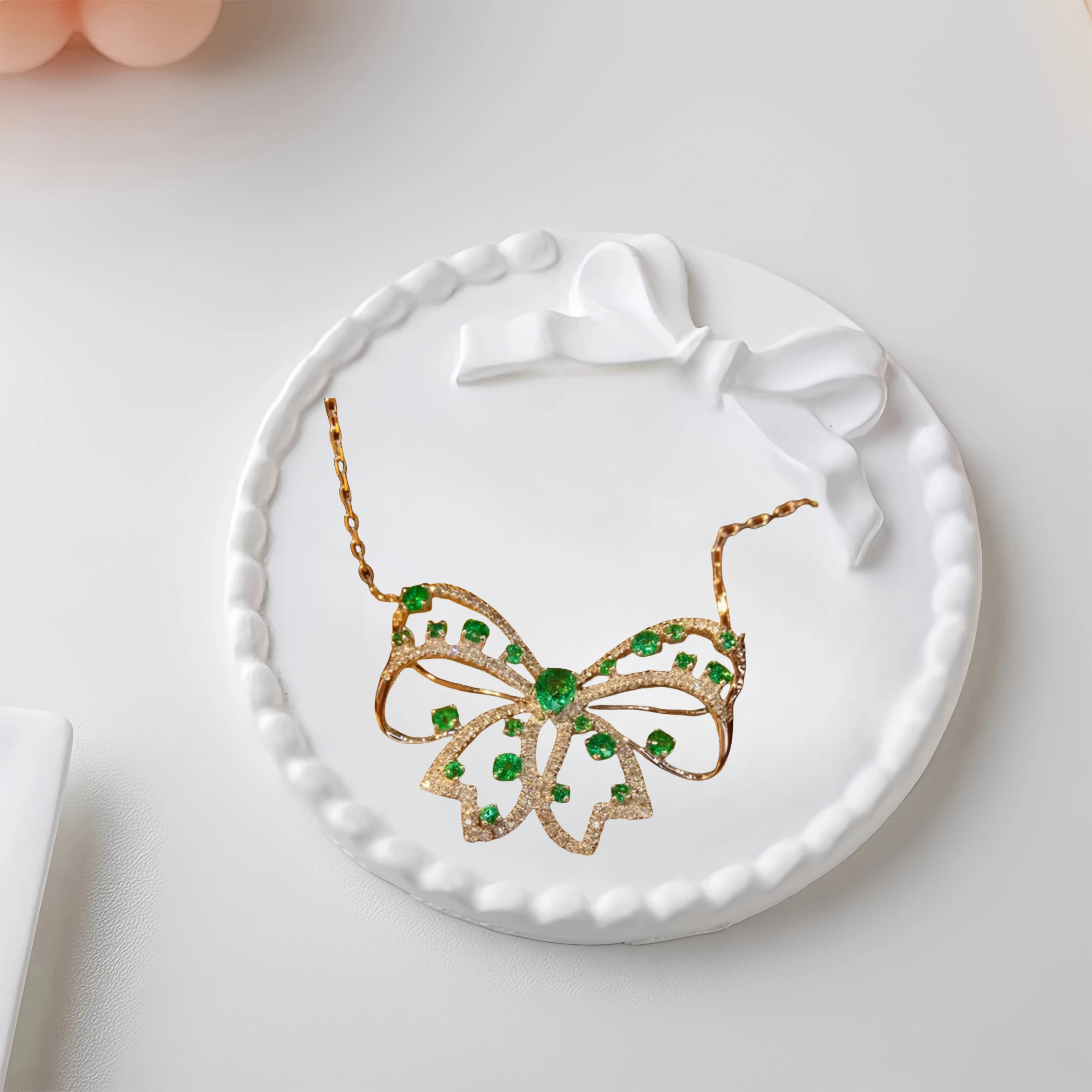 

2025 Hot Selling Brand Women's Butterfly Necklace Fashionable High-end Jewelry Suitable for Gift Giving To Friends