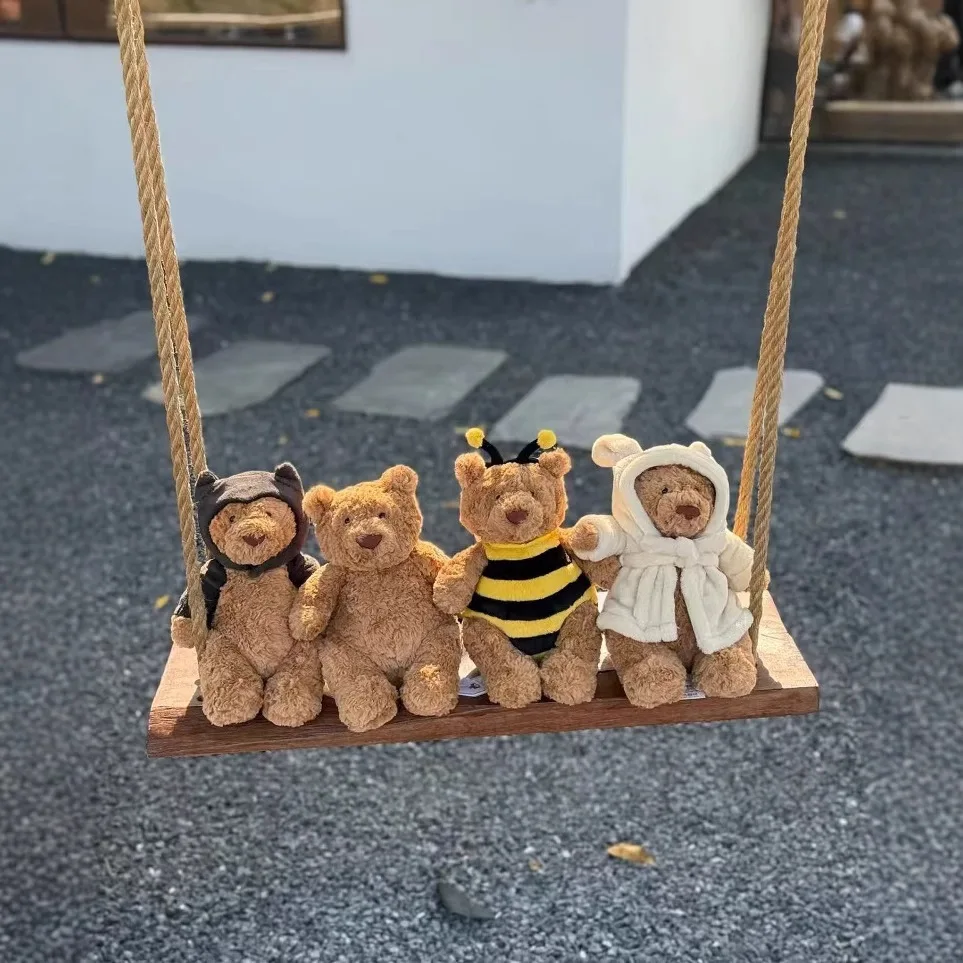 

New hot selling spot bat bear Halloween bear bat outfit new cool and handsome plush toy gift doll for friends' birthday gift