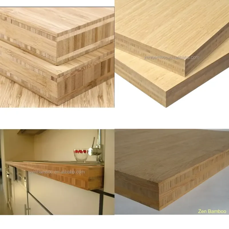 Solid Bamboo Countertops for Kitchen FSC Certified