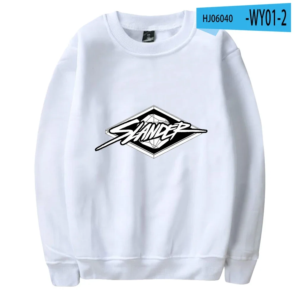 SLANDER Merch Respzed Sweat à capuche à col rond pour hommes et femmes, pull à manches longues, sweat-shirt à col rond, survêtement décontracté, vêtements hip hop