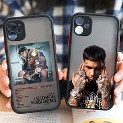 Anuel AA Real Hasta La Muerte Rapper Phone Case for IPhone 15 14 13 12 11 Pro Max Mini 7 8Plus X XS MAX XR Shockproof Cover Capa