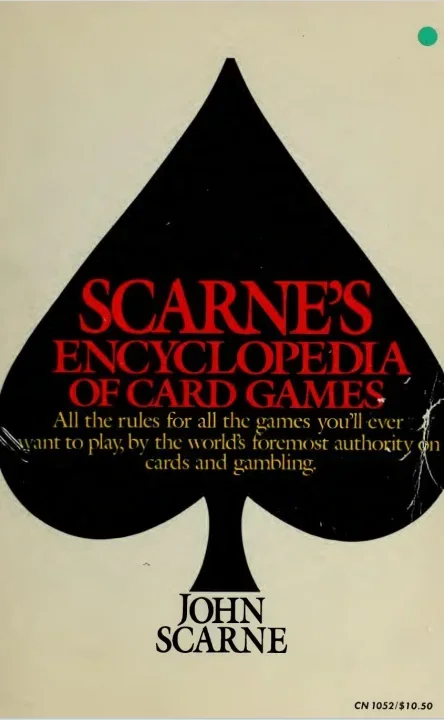 Scarne's Encyclopedia of Card Games by John Scarne -Magic tricks