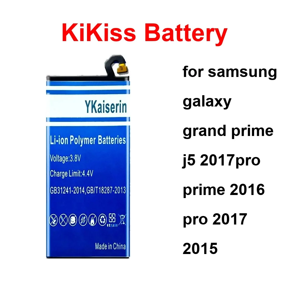 

Battery For Samsung Galaxy Grand Prime J5 2017PRO 2016 Pro 2017 2015 EB-BJ510CBC EB-BJ530ABE EB-BG530BBE 3200-6400Mah