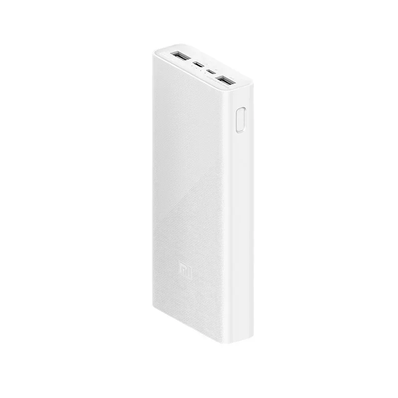 Xiaomi Mi Power Bank 20000mAh 3 PD18W Portable Quick Charged PLM18ZM Fast Charging External Battery USB Type C Input Output Port