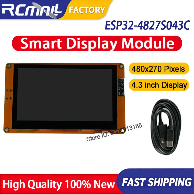 esp32-4827s043c-43-inch-smart-lcd-display-module-capacitive-touch-screen-480x272-wireless-bt-compatible-with-arduino-home
