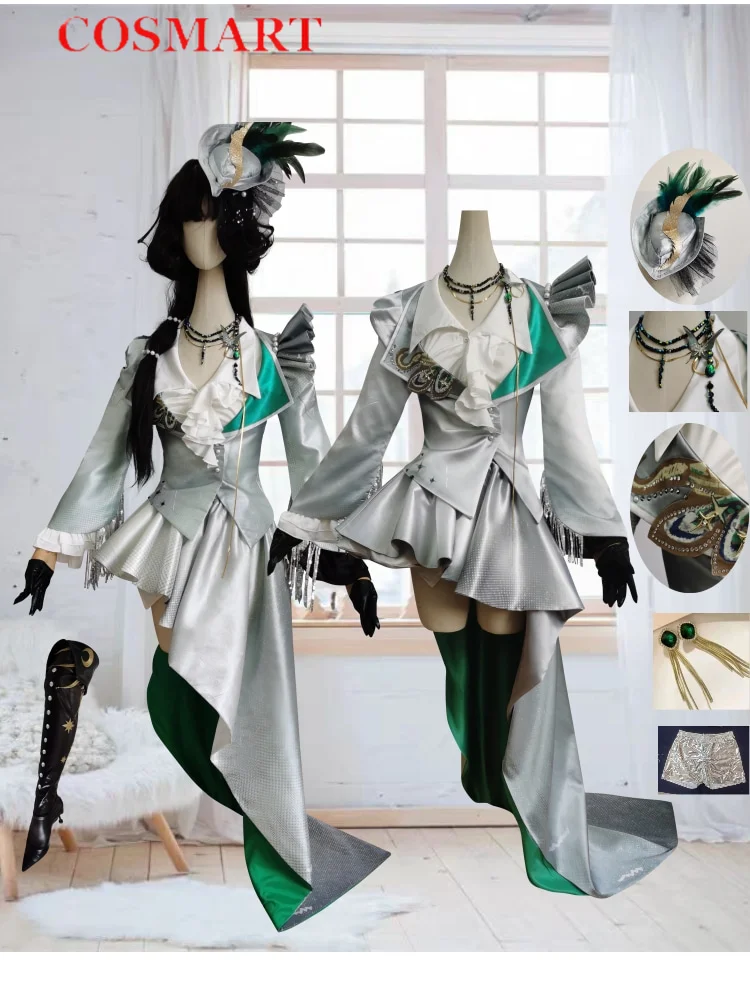 

Reverse:1999 Isolde Jazz Spring And Autumn Women Cosplay Costume Cos Game Anime Party Uniform Hallowen Play Role Clothes