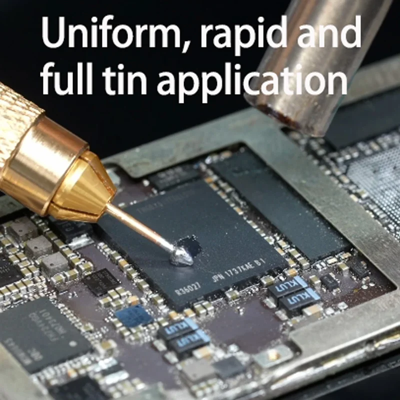 LANRUI M24 순수 구리 납땜 핀 휴대폰 수리용 메인보드 납땜 카드 슬롯 커넥터 납땜 회수 도구