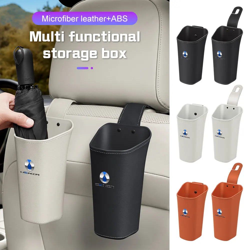 

Car Door Storage Bin ,Cup Holder Box For BYD Denza EV D9 DM-i N7 N8 N9 Z9 B5 B8 Backrest Umbrella Bucket ,Trash can Accessories