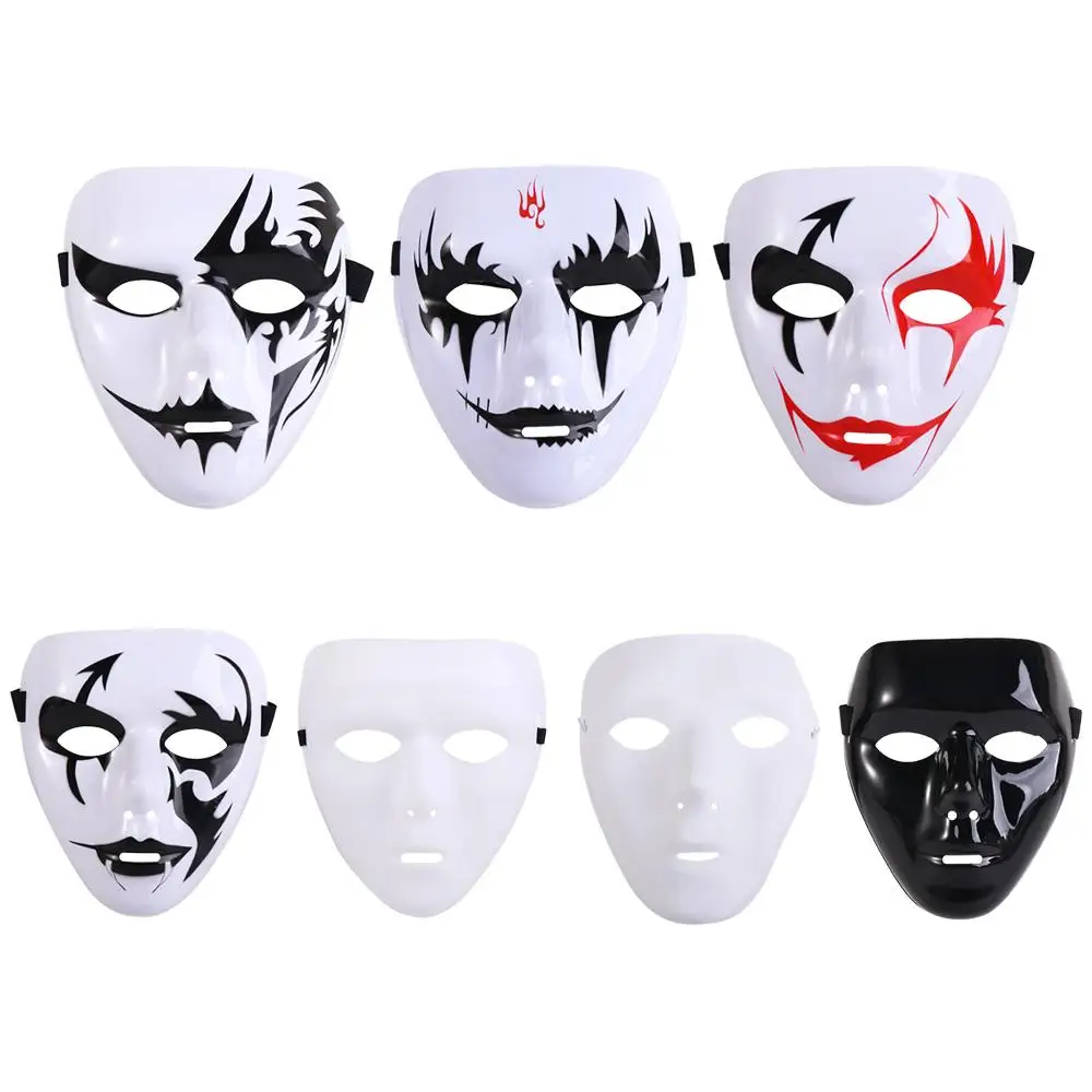 Street Dance Hot Selling Adult Ghost Cosplay Party Costumes Accessories Full Face Mask Horror Mask Halloween Props