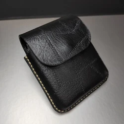 for Samsung Galaxy Z Flip6 5 Genuine Leather Magnet Clasp Phone Case Bag Holster Cover Protective sleeve is ultra-thin and soft