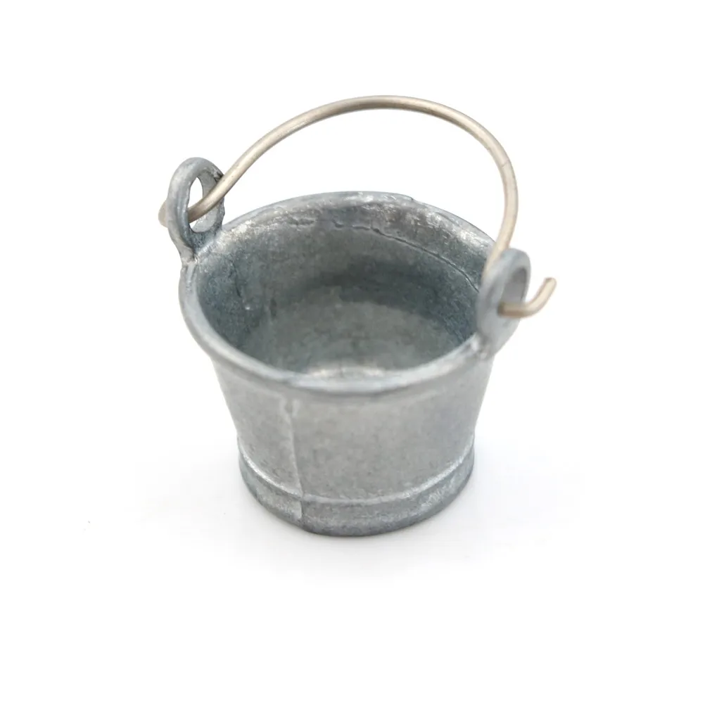 Water Bucket 1:12 Fairy Home Kitchen Pretnd Play Game Dollhouse Miniature Bucket Classic Pretend Play Furniture Toys Gifts