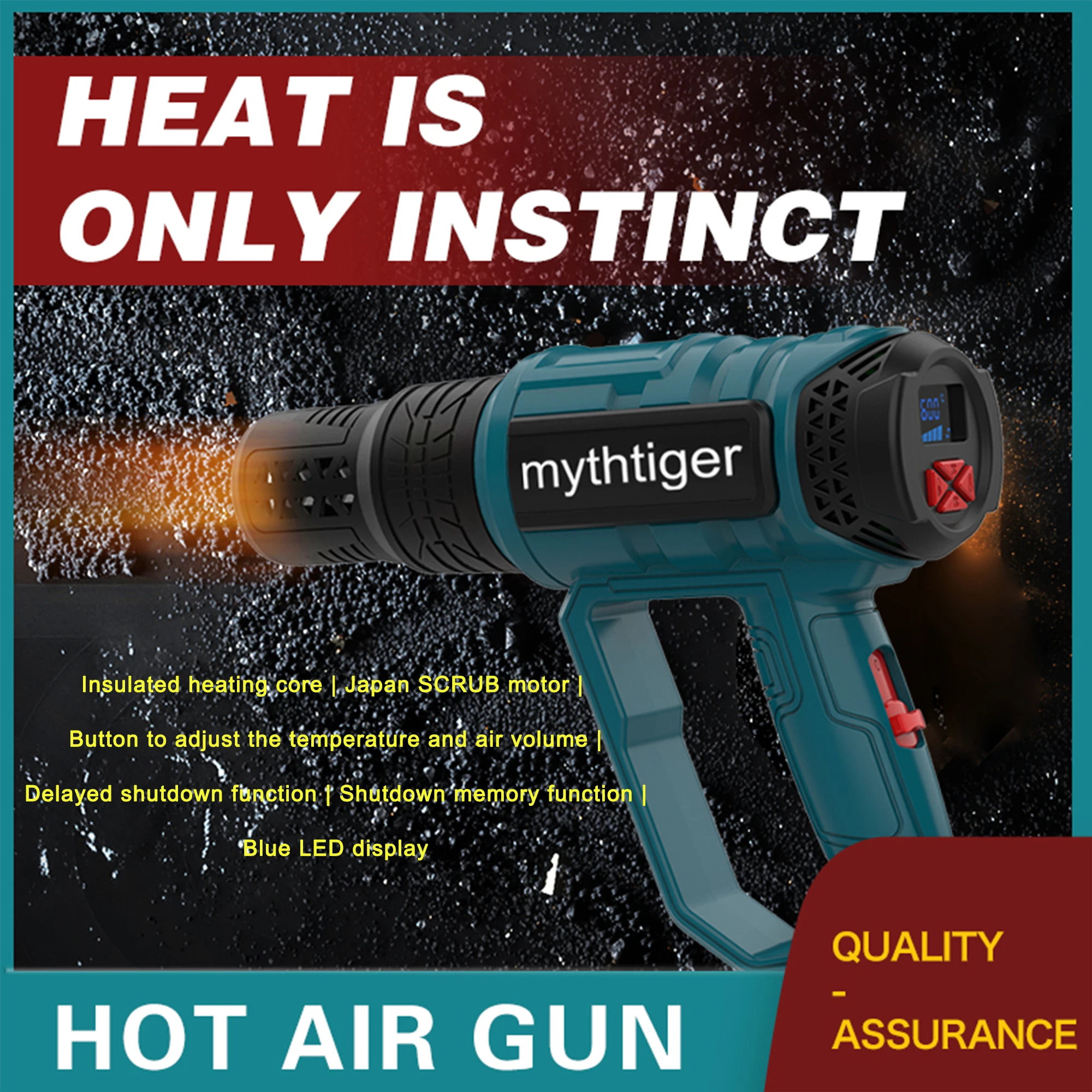 

220 В ЕС ЖК-дисплей, тепловая пушка, терморегулятор, термофена для термоусадочной упаковки, паяльная станция, строительная сушилка, сварочный аппарат для пластика