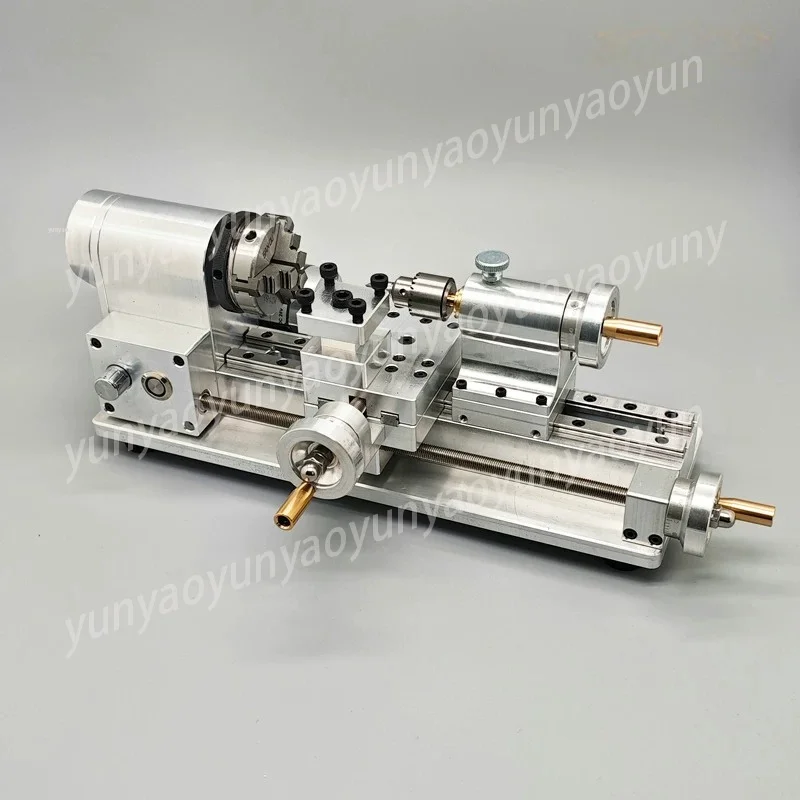 Mini Desktop DIY Lathe for Metal Wood Plastic Craft Science Experiment