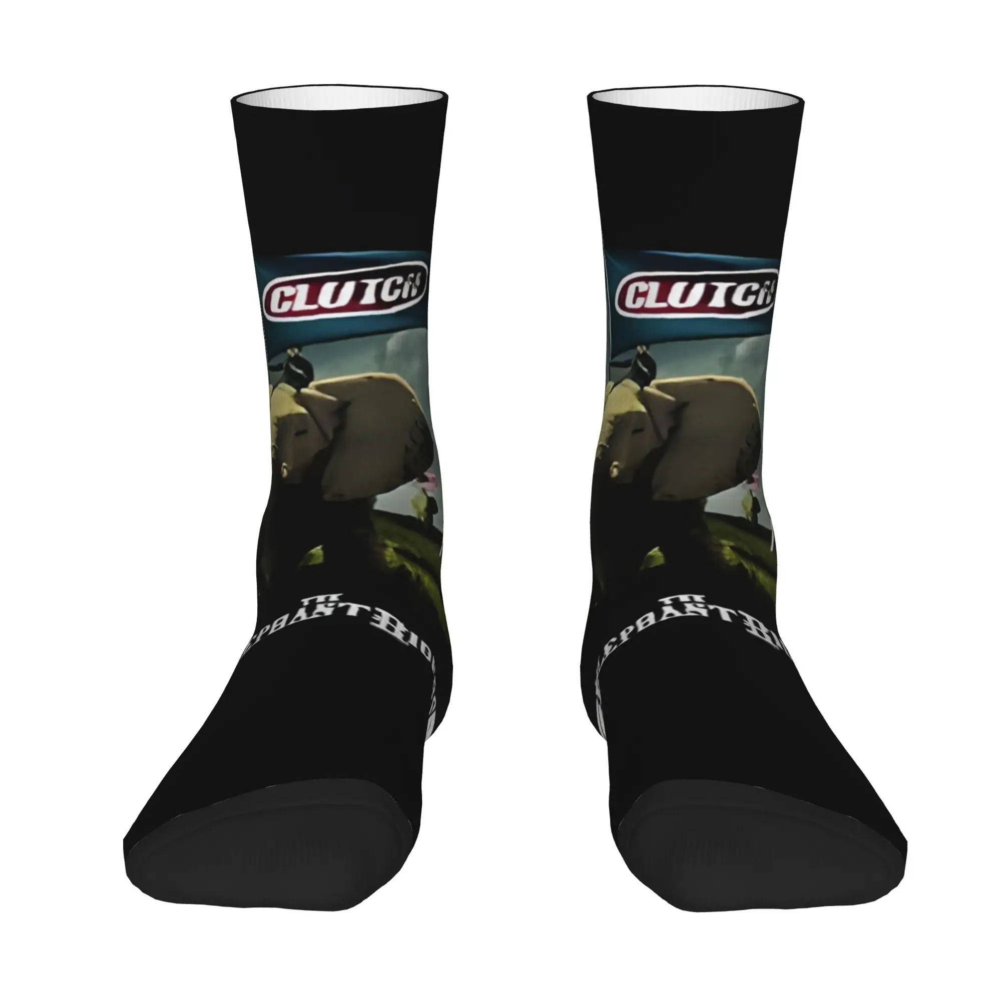 Funny Sock Clutch Band Animals Of Band And Albums Perfect Harajuku Seamless Pattern Printed Men Socks Casual Men's Socks