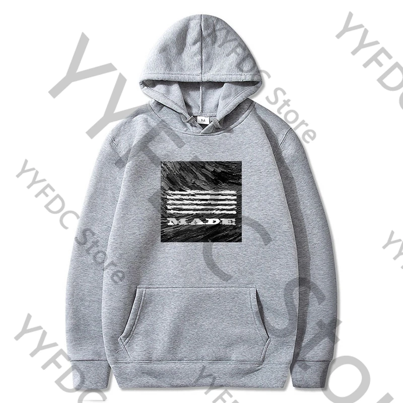 

BIGBANG MADE Hoodies Kpop G Dragon TAEYANG DAESUNG T.O.P V.I Sweatshirt Men Women Autumn Warm Hoodie Kpop Bigbang Fans Clothes