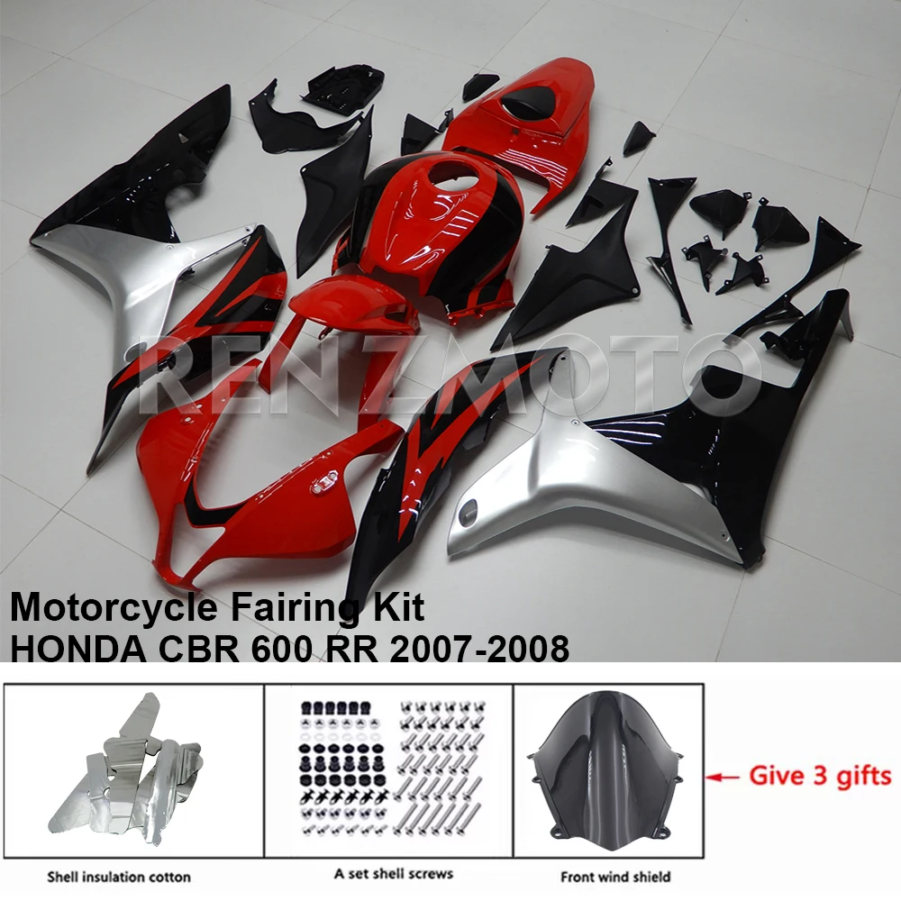 

For HONDA CBR600RR 2007-2008 Fairing H0607-105a Motorcycle Kit Body Kits Decorative Plastic Guards Accessories Shells