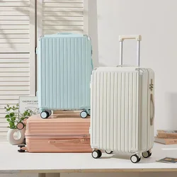 Carry On Suitcase Travel Luggage Rolling Wheel Hardside Women Suitcase Children Trolley Case 14inch 100% PC Lightweight