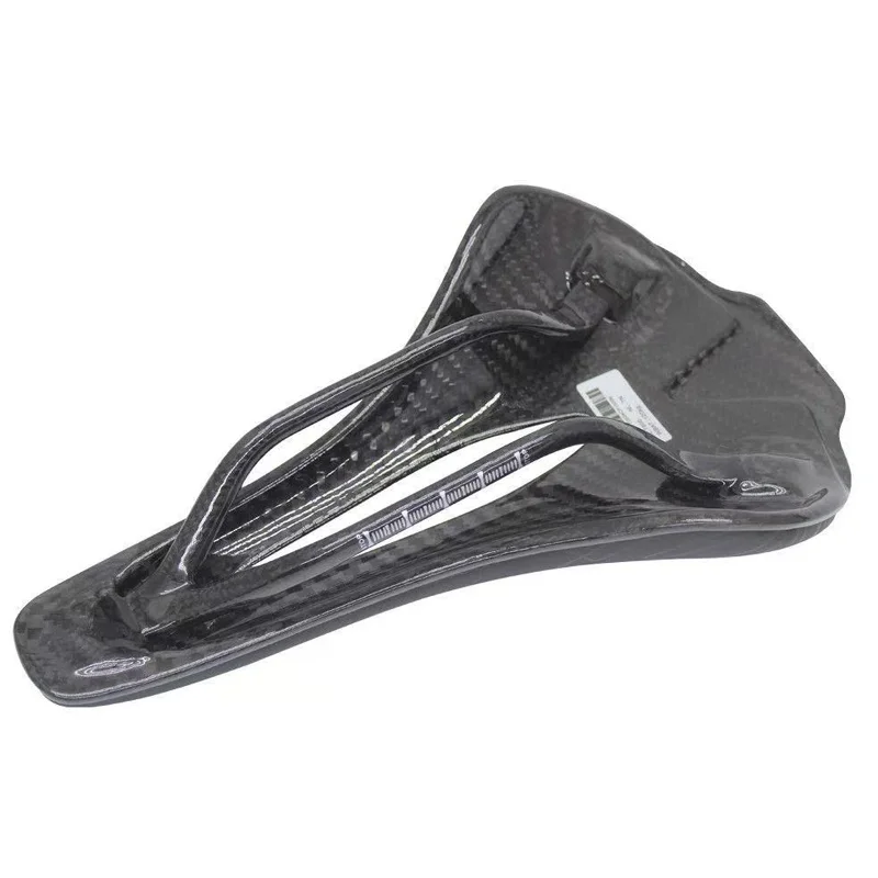 Samana No Label Ultra Light Customizable 125g Soft Comfortable T800 Carbon Fiber PU Leather Road Bicycle Seat 7x9mm