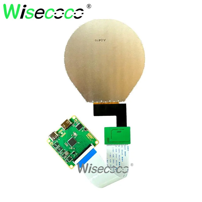 3.4인치 800x800 원형 디스플레이 800x800 원형 IPS TFT LCD 모듈 스크린 라즈베리 파이 패널