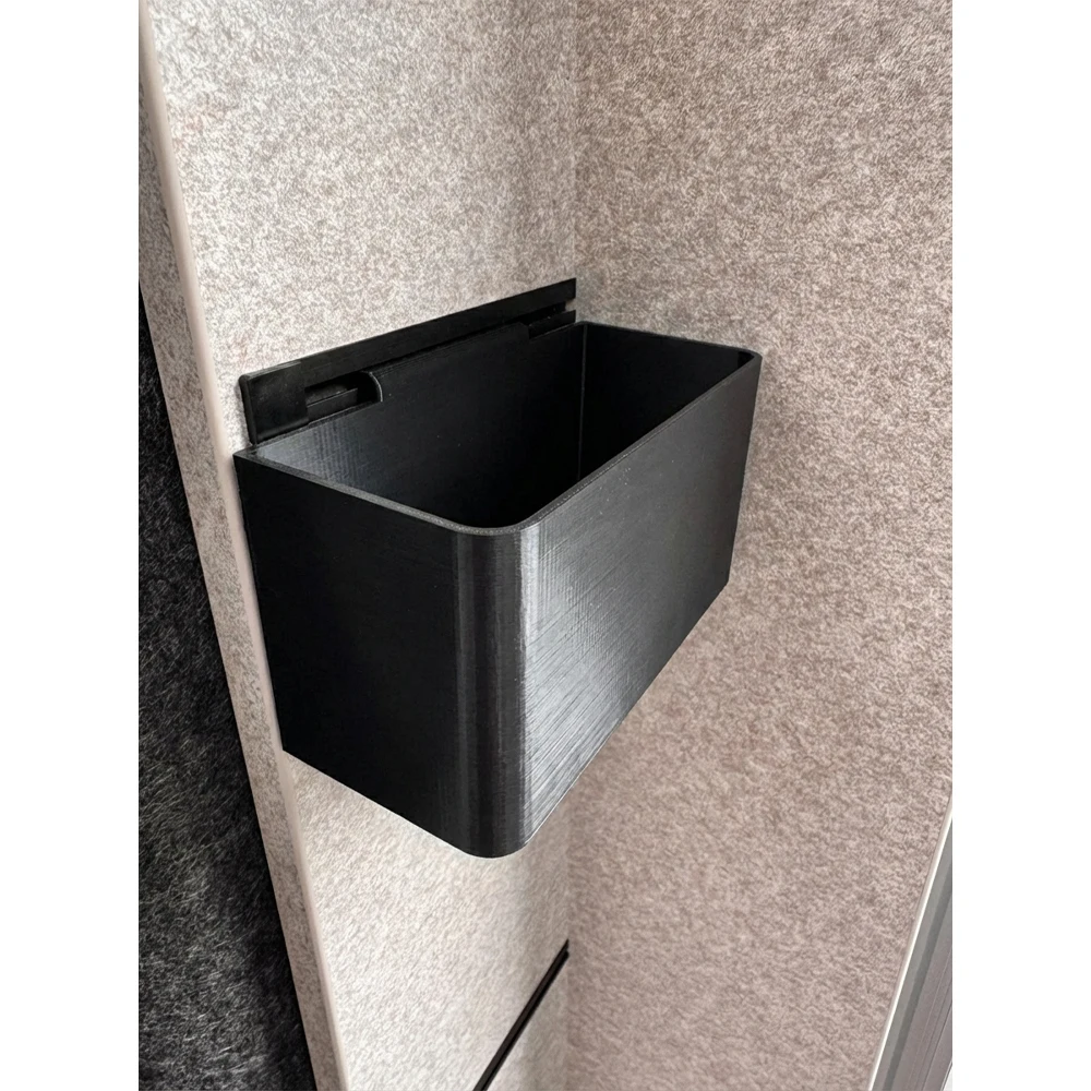 

RV Track System Storage Box Multifunctional Van Storage Holder For Camper Van Motorhome Camping Organizer