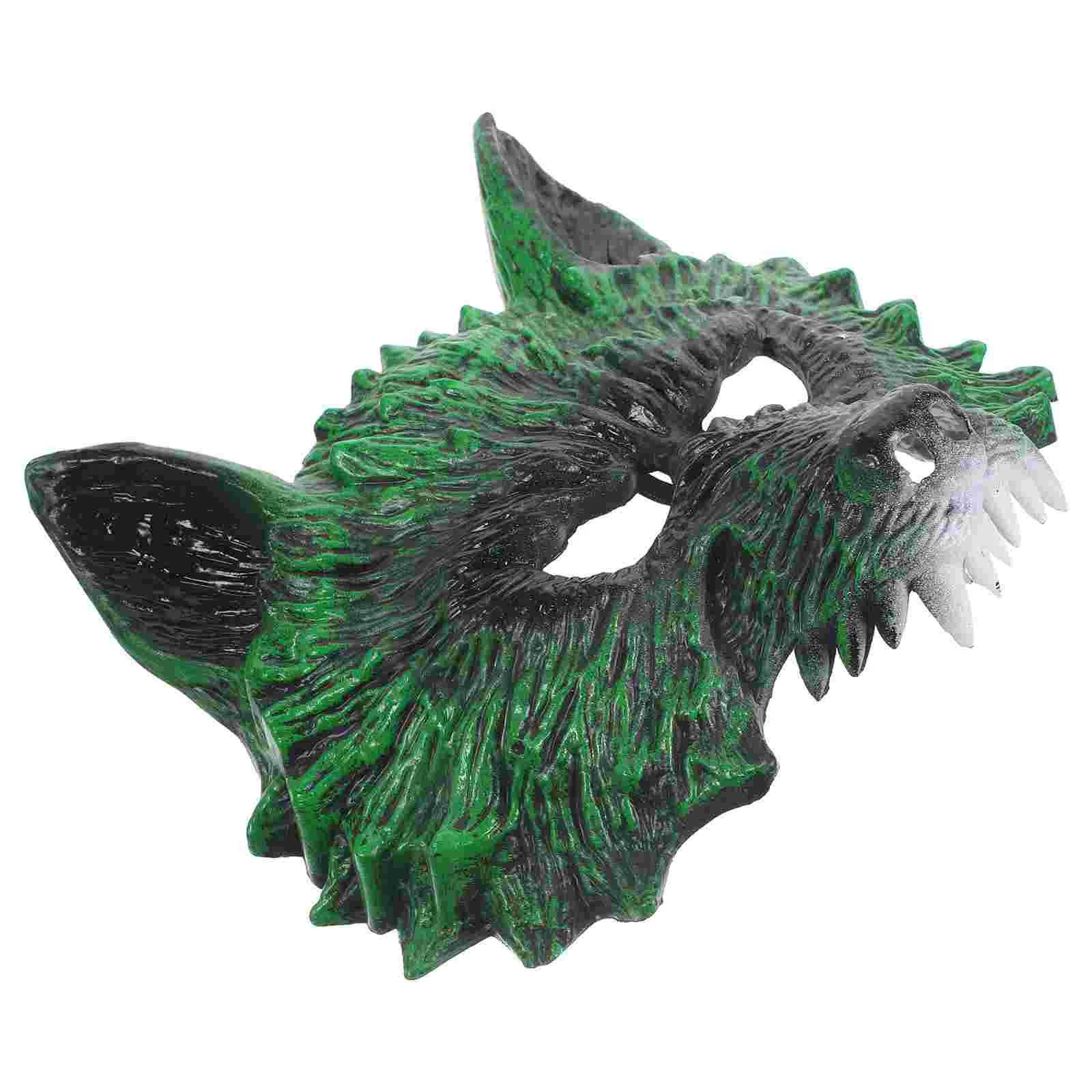 Wolf Masker Cosplay Party Weerwolf Maskers Halloween 3d Kostuum Rekwisieten Kostuums Outfit Prom Volwassen