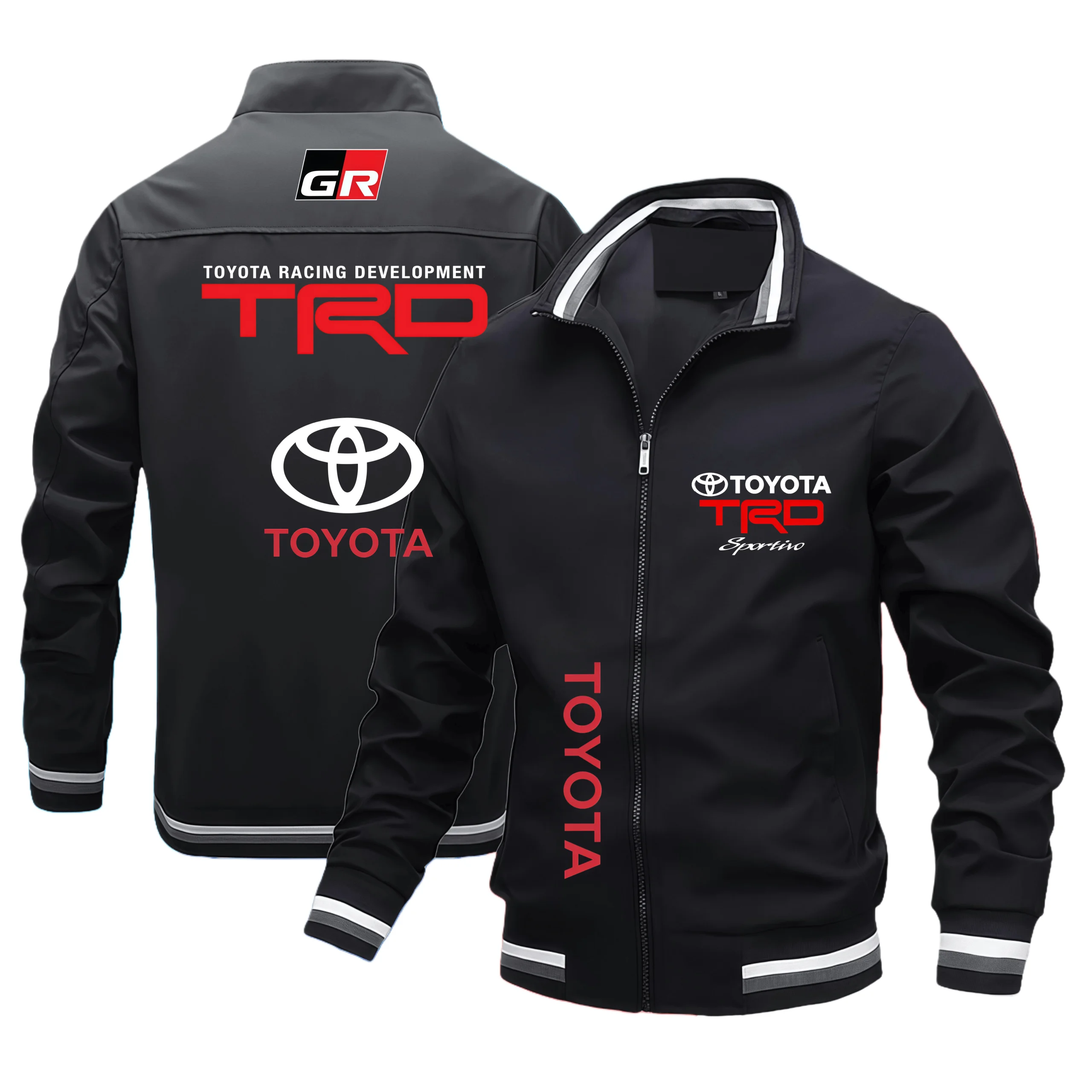 

Гоночная куртка с логотипом бренда Toyota GR, высокопроизводительная гоночная куртка Toyota, модная мотоциклетная куртка, мужская куртка на заказ, пальто