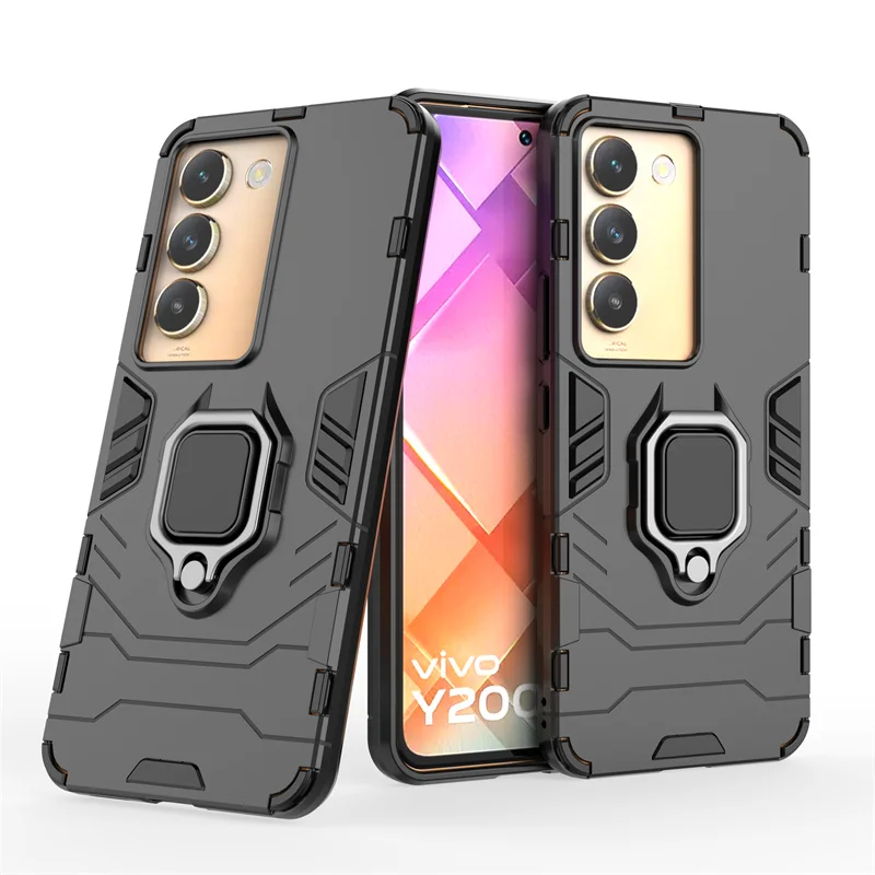 

Phone Case For Vivo V40 SE Case For Vivo V40 SE Cover Back Bumper Shockproof Hard Armor Ring Magnetic Cover Vivo V40 SE Fundas