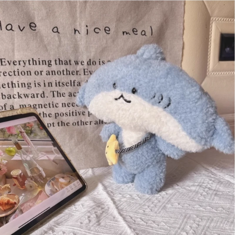 

Baguette Series Shark Cute Plush Toy Doll Sleeping Pillow Trendy Toy Cute Cloth Doll Room Sofa Decoration Ornament Girl Gifts