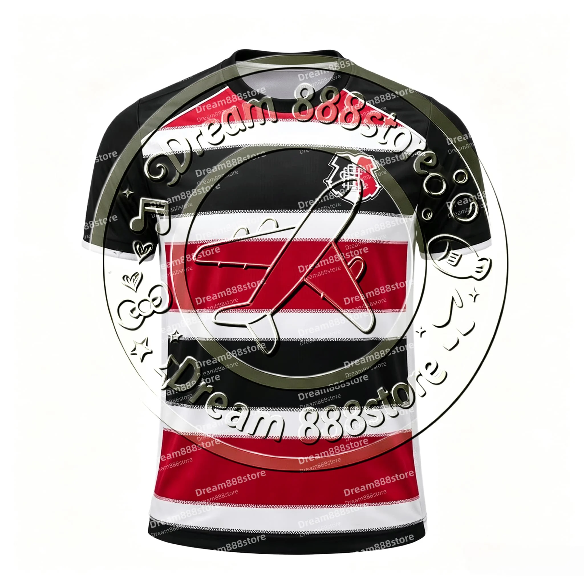 Santa Cruz FC 2026-27 Auswärtstrikot Herren Schnelltrocknendes Mesh-Fußballshirt Fans Kurzarm Sport-Trainings-T-Shirt – Detail 2