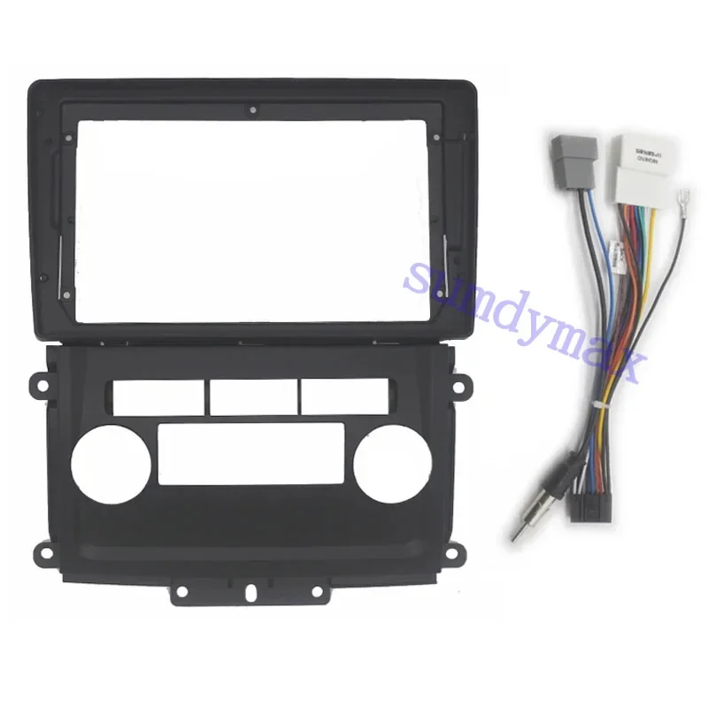 9 Inch 2 Din Car Radio Fascia For Nissan Frontier Xterra 2009-2012 Head Unit DVD Android Player Stereo Panel Dash Frame cable