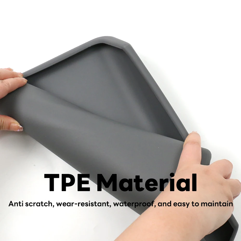 for Tesla Model Y Launch 2025 Model 3 Highland 2024 TPE Soft Car Center Console Armrest Lid Auto Central Armrest Box Pad Cover