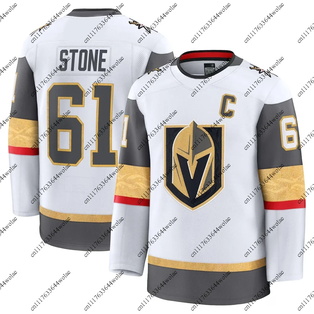 Men's  Ice hockey Athletic Jersey Vegas Golden Knights Ice hockey Jersey sport Outfit y2k Jersey Unisex Fashion Long Sleeve