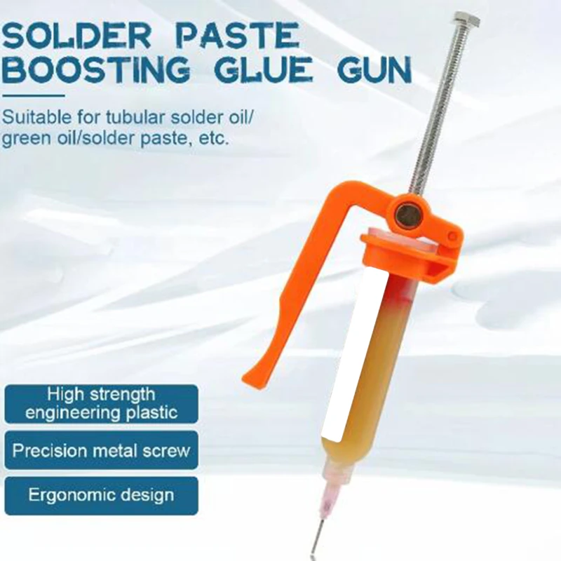 Solder Paste Extruder Welding Oil Booster Propulsion Tool Uv Glue Gun Rod Boosters Circuit Board Soldering Accessories Tools
