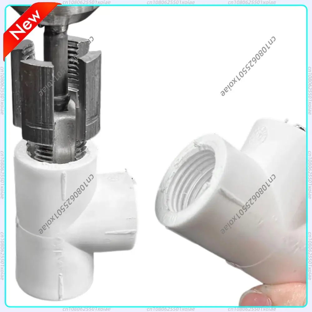 

DN15/20 Pipe PVC Pipe Threader Threader Internal External Cutter 1/2 3/4 Dies For Hose Electric Drill Metal Craft Home Repair