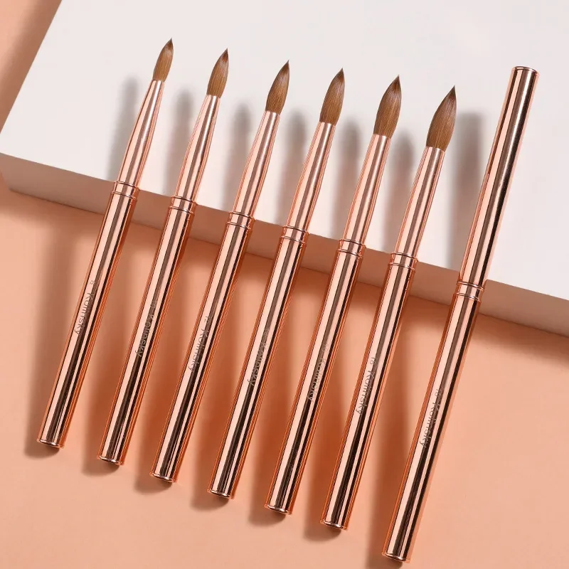 

TIANMI Kolinsky Nail Brush, Professional UV Gel & Acrylic Tool for Detailed Painting, Nail Art Supplies