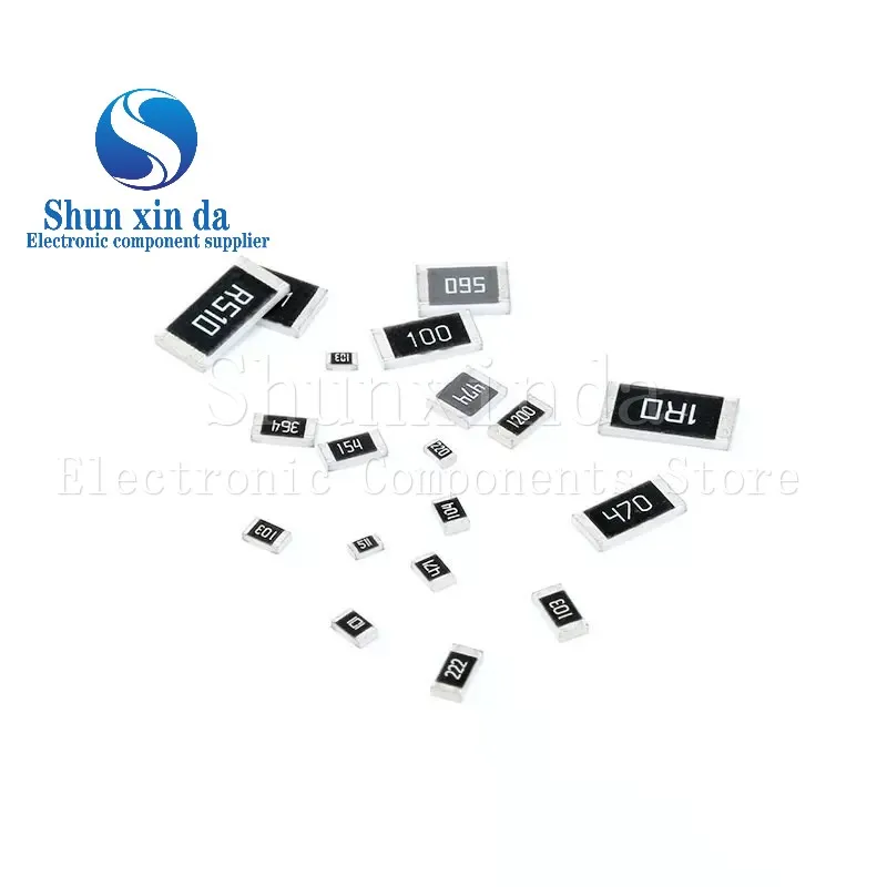 1% 1206 SMD 저항기, 0R ~ 10M, 1/4W 1, 10 100 150, 220 330, 470 510, 680, 200 Ohm Ω, 1K, 2.2K, 10K, 100K, 1R, 10R, 100R, 220R, 330R, 4K7, 910 개