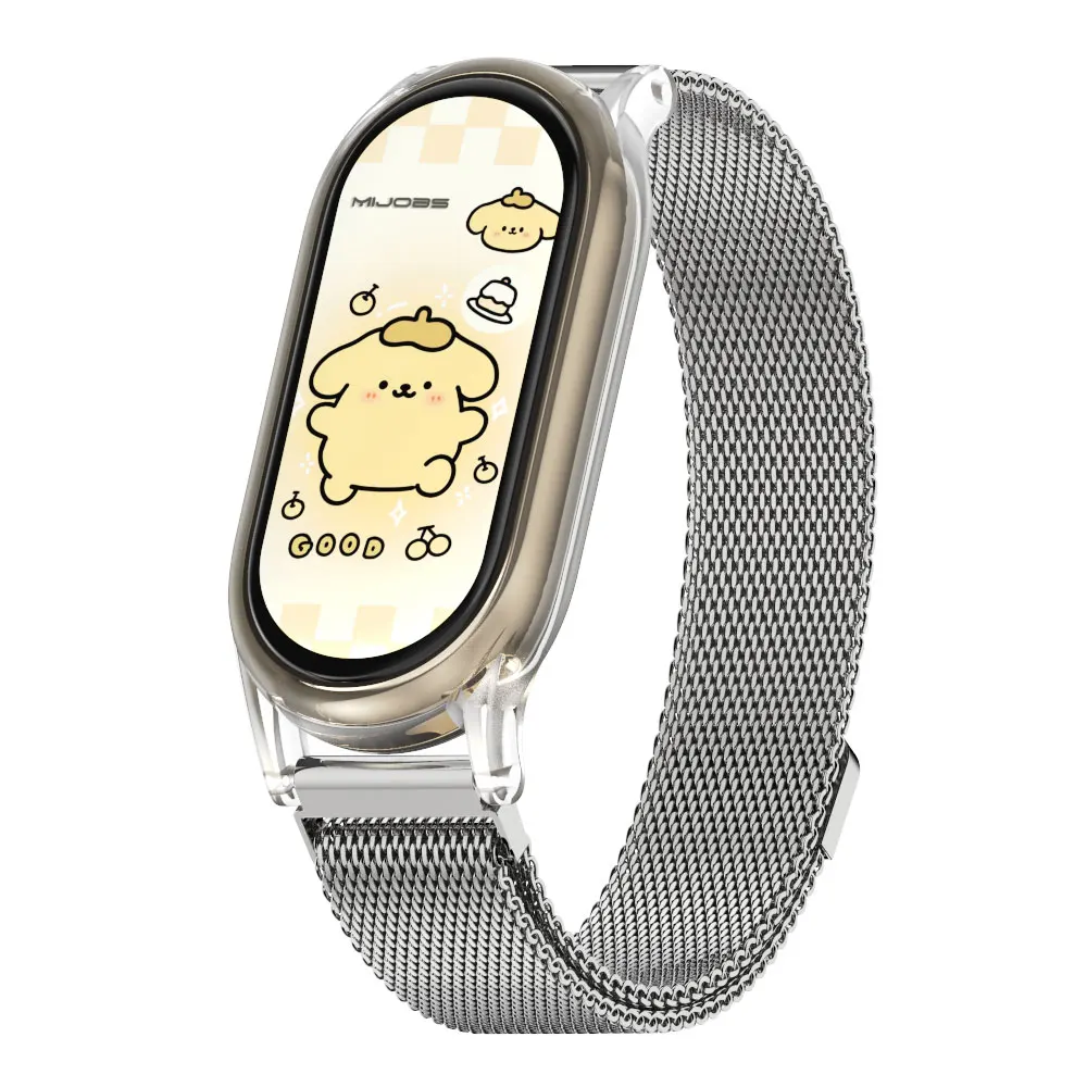 حزام لساعة شاومي مي باند 8 ، سوار بديل ساعة ذكية مقاوم للماء ، ميباند 8 كوريا