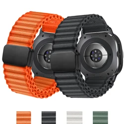 Trail loop Bands For Samsung Galaxy Watch Ultra Strap 47mm Accessories Sport Nylon Magnetic Bracelet Galaxy Watch 7 Ultra 47 mm