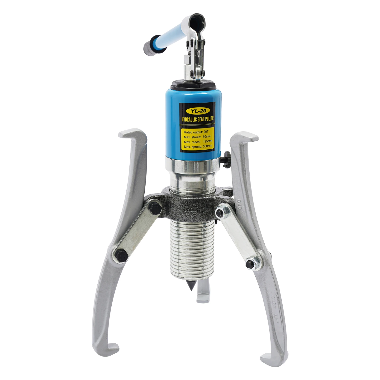 YL-20 Hydraulic Gear Puller Set Wheel Bearing Puller Kit with 2 & 3 Jaw Pulling Separator for Factory Repair Site Vehicle