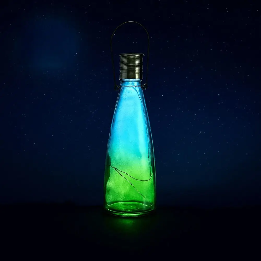 Creative Design Outdoor Solar Lantern Light With Handle Solar Powered Solar Garden Lights Waterproof Decorative