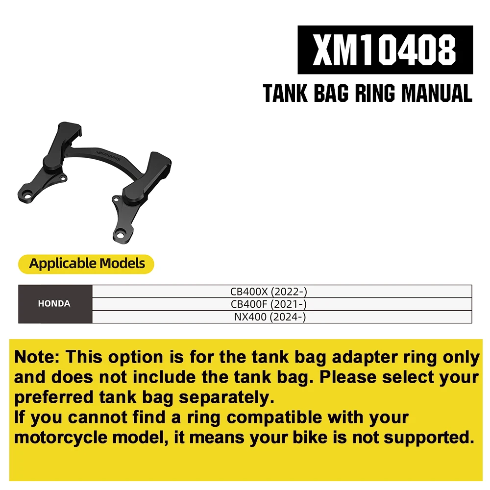 Rhinowalk Motorfiets Tank Tas Magnetische Quick Release 6.5L Motor Bagage Met Regenhoes VOOR BMW KTM Beneli HONDA CFMOTO DUCATI