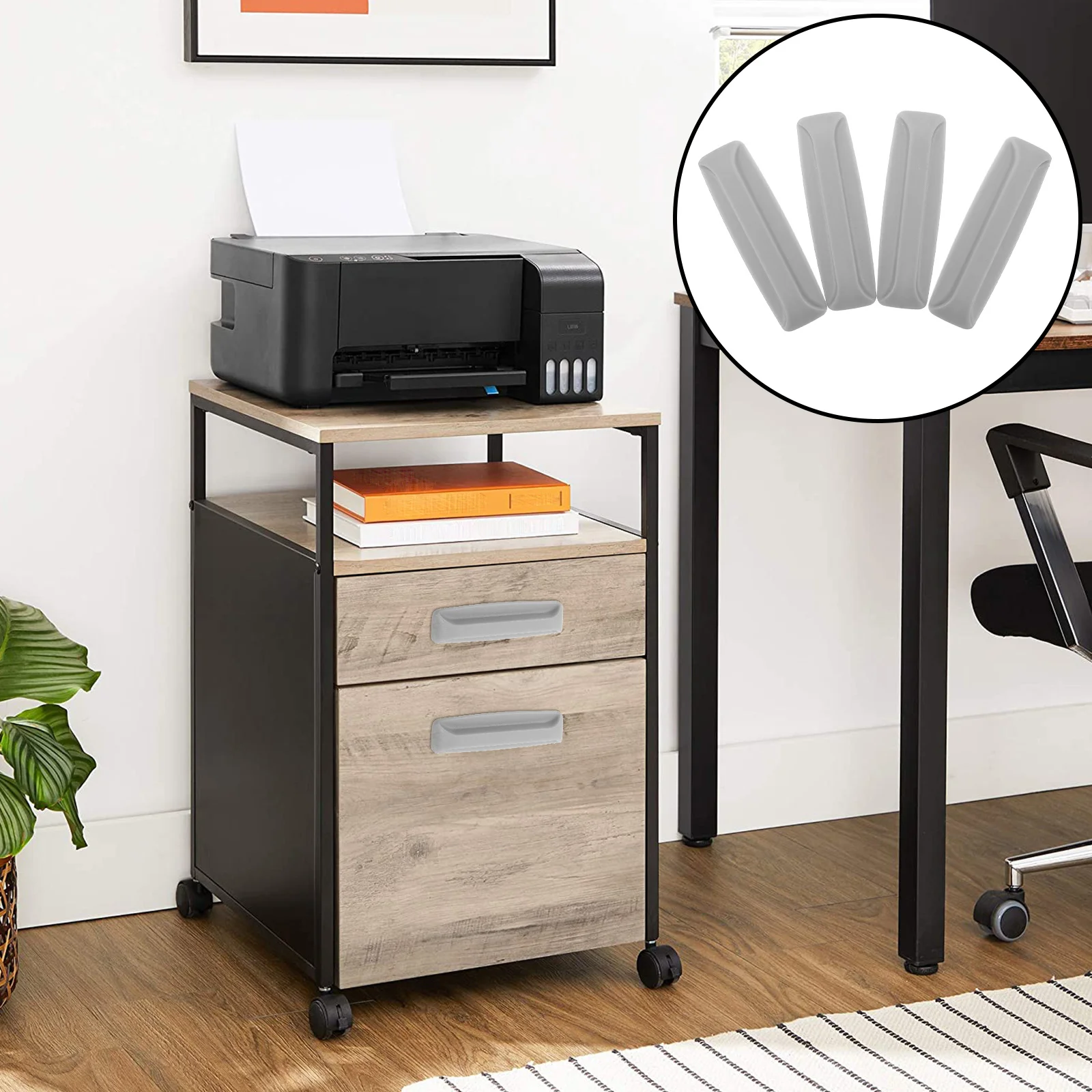 

Adhesive Cabinet Handles Stick On Self-Adhesive Door Handle For Sliding Glass Doors Kitchen Bathroom No-Drill Installation