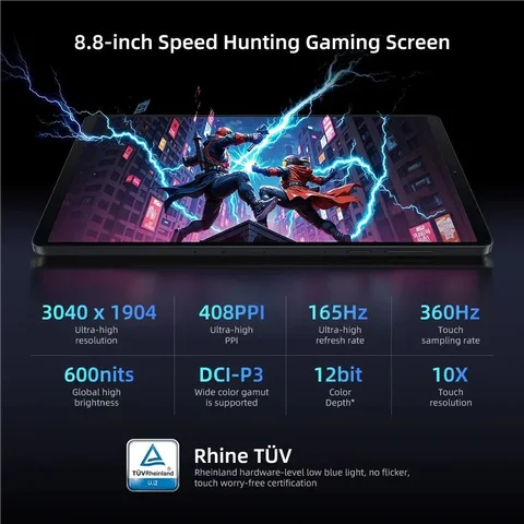 Lenovo Legion Y700 2025 CN Android Pad Gen 4 TB322FC Gaming Tab 12/256GB 16/512GB Snapdragon 8 Elite 8.8" 165Hz 7600mAh Tablets